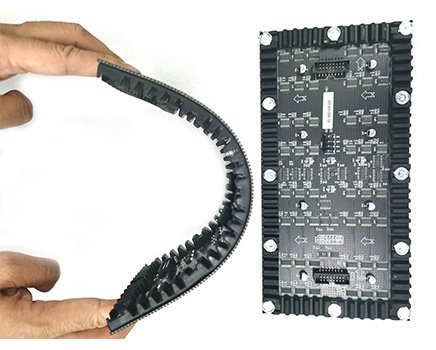 led moduluaren pantaila malgua