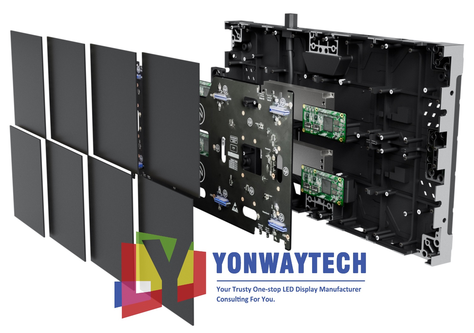 Display LED COB HD FLIP CHIP - LED Yonwaytech