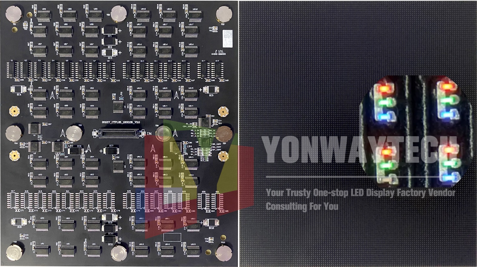 COB HD FLIP CHIP LED MODULE အသေးစိတ်များ - Yonwaytech LED