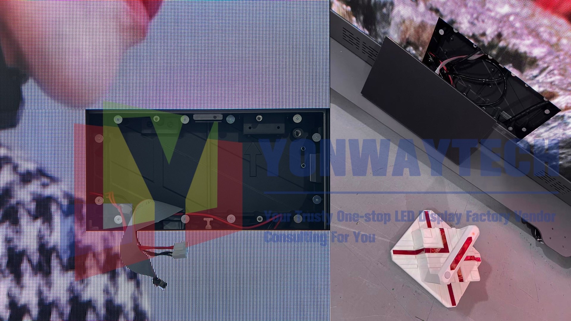 Flip-chip COB LED Poster 960x2400mm P1.25 P1.5 P1.86 Front Service