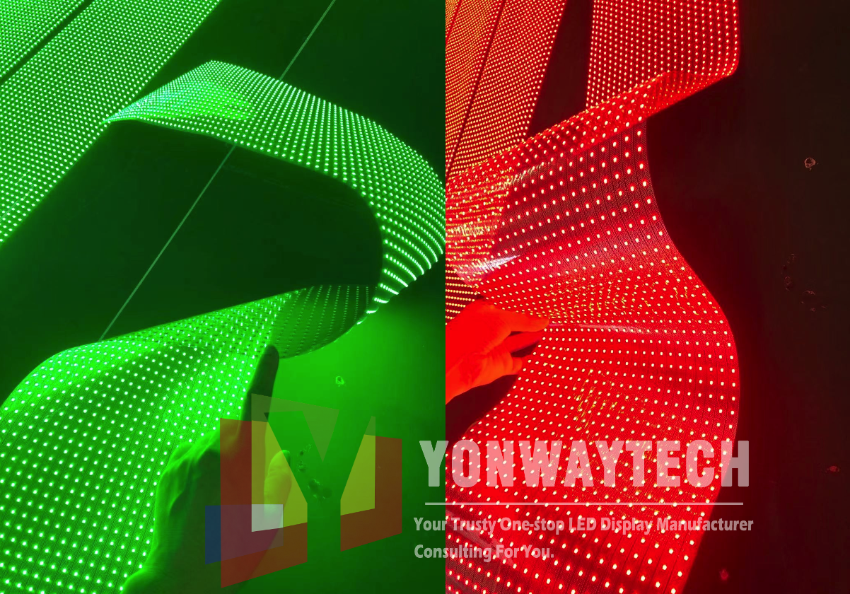 Foil film led P10 display screen -Yonwaytech.com