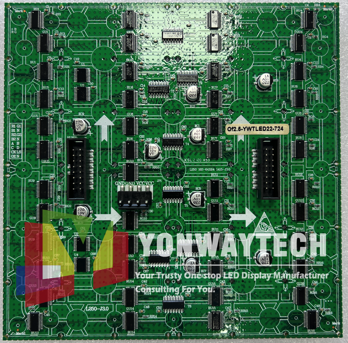 Of2.5 160x160 p2.5 led module water proof