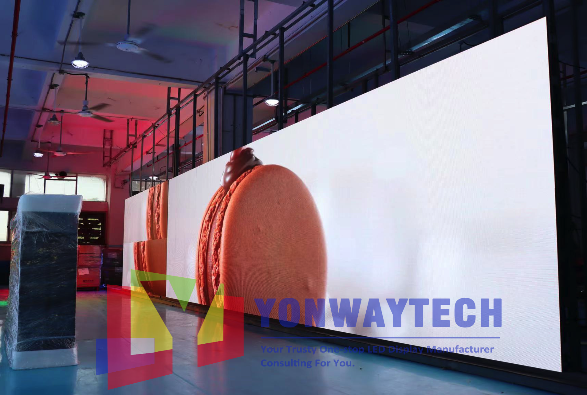 P3.91 P4.81 IP65 dış mekan sahne etkinliği led ekran Shenzhen fabrikası Yonwaytech