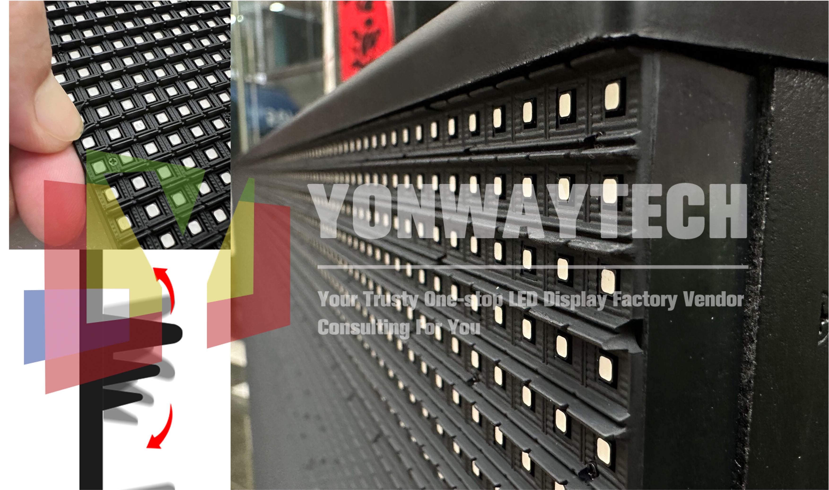 Sport led display 1600x900mm P5 P6.25 P8 P10 Stadium Perimeter LED Screen Factory Wholesale Prices6