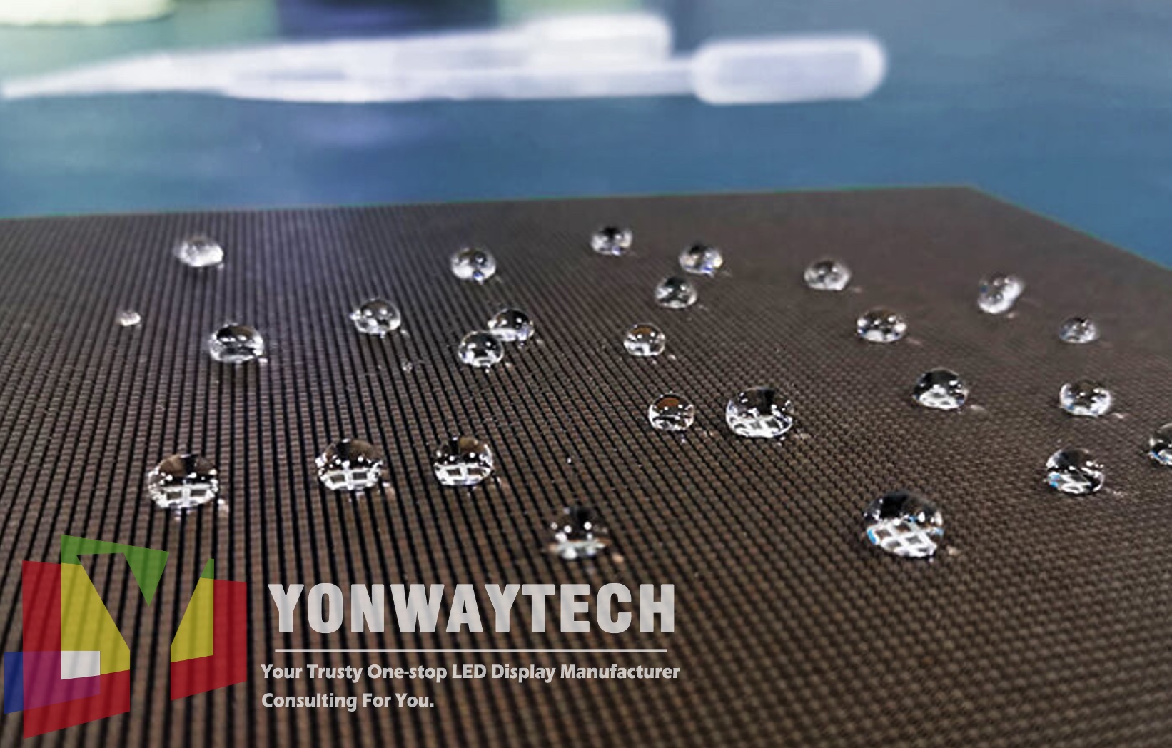 Yonwaytech Nano-bedekking gelei module vertoon