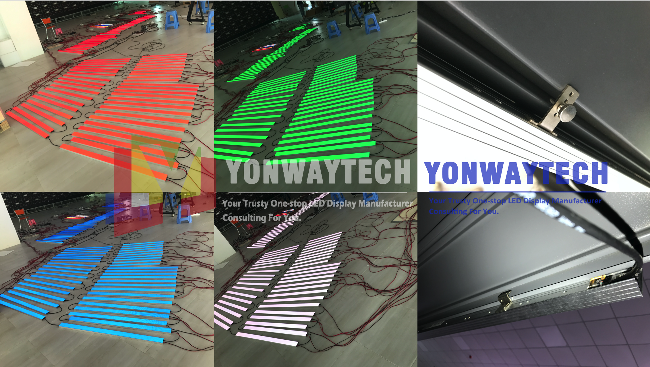 Yonwaytech P1.56 smartshelf led display pris bar