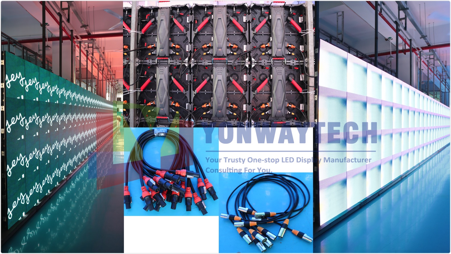Yonwaytech Stage Rental P3.91 Led Display High End Accessories