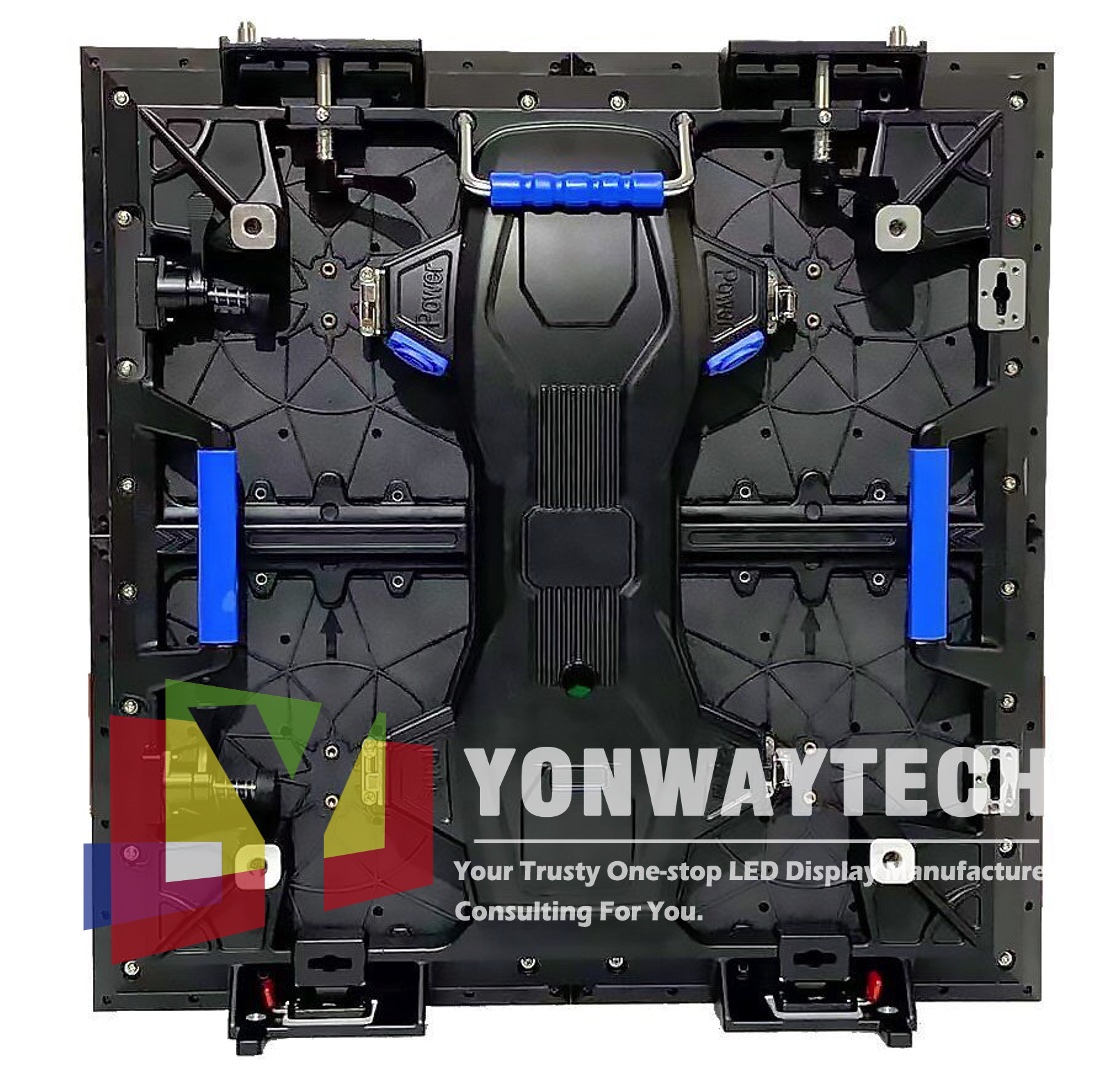 Yonwaytech p2.976 p3.91 ডান কোণার নেতৃত্বাধীন পর্দা