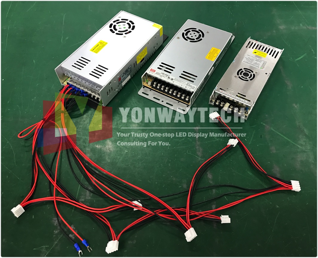 chuanlian power supply yonwaytech dipimpin tampilan layar pabrik Shenzhen China