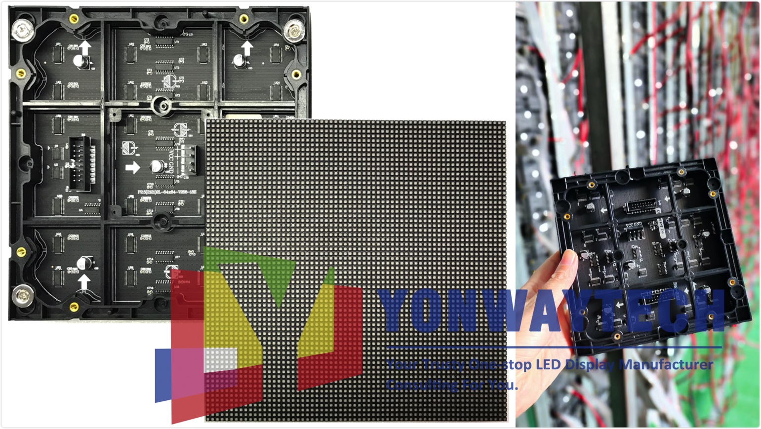 p2.5mm anatiny LED Module tontonana fampisehoana efijery